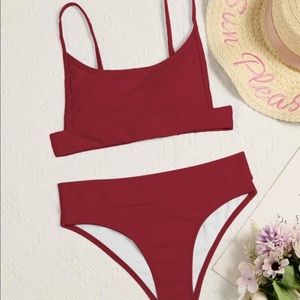 SHEIN red bikini